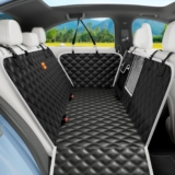 Pecute Dog Car Cover, Protector Car Dogs Back Seat, 2025 New Materials, Waterproof and Resistant, Universal for SUV, Truck, Transport and Travel, Dogs Accessories