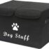 Cuenco de viaje y botella de agua para perros, 4 litros, cuenco portátil para perros con asa, dispensador de agua resistente para perros, accesorios compactos para acampar para perros y