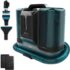 Cecotec Conga Popstar 3000 CarpetClean Upholstery Vacuum Cleaner. 400 W, 2 Tanks -1 Clean Water and 1 Dirty Water Sprayer, Action Radius 6 m, Hose Length 1.2 m