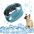 YINEYA – Set de 2 Antiglotones, Cuenco para Perros y Gatos, Antiglotones, Accesorio Reductor de Alimentación, Laberinto Puzzle para Razas Medianas