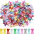 20 Pcs Dog Hair Ties with Elastic Bands, Roses with Flowers Bows Cherries Assorted Styles Cute Puppy Hair Accessories for Small Dogs Girls Daily Care and Hairstyle